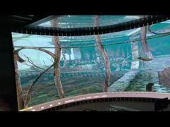 Curved LED screen 4DX thrilling movie experience