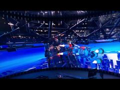 LED curved screen flying movie theater